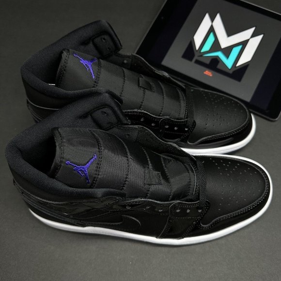 Nike Air Jordan 1 Mid "Space Jam" GS 6.5Y/ Women’s 8 DV1337-004 - Picture 7 of 12